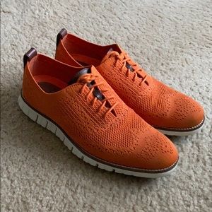 cole haan zerogrand orange